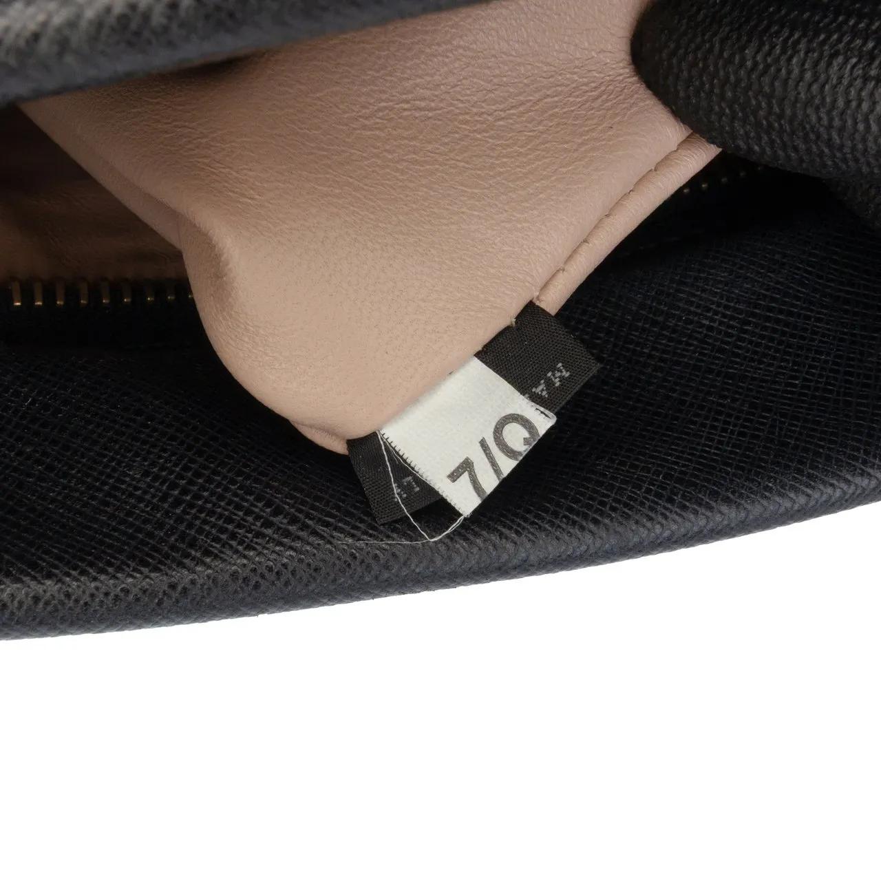 Thumbnail - Prada Shopper - Saffiano Lucido Top Handle Frame Tote - Gr. unisize - in Schwarz - für Damen