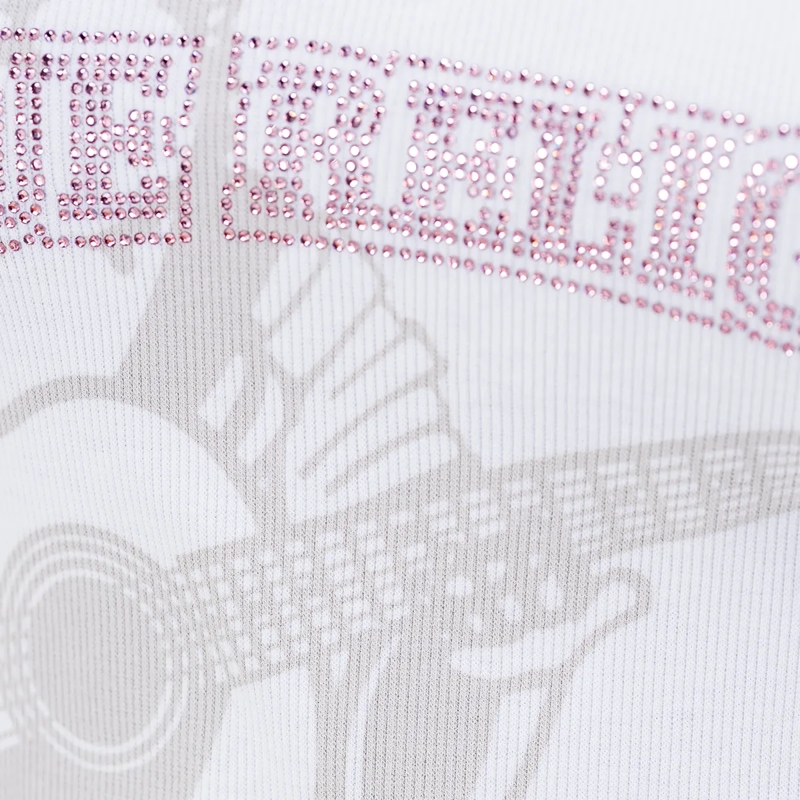 True Religion Top - Camisole Top- Figurbetont- Besetzt mit Zierste weiss(Image 5)