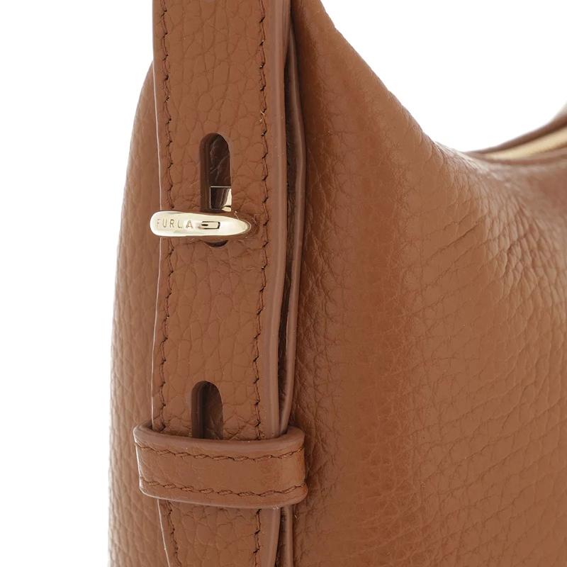 Furla Hobo Bag Furla Net Mini Hobo Cognac H(Image 4)