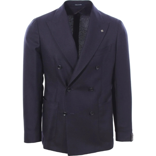 Tagliatore Donzen jassen Jackets Blue blau