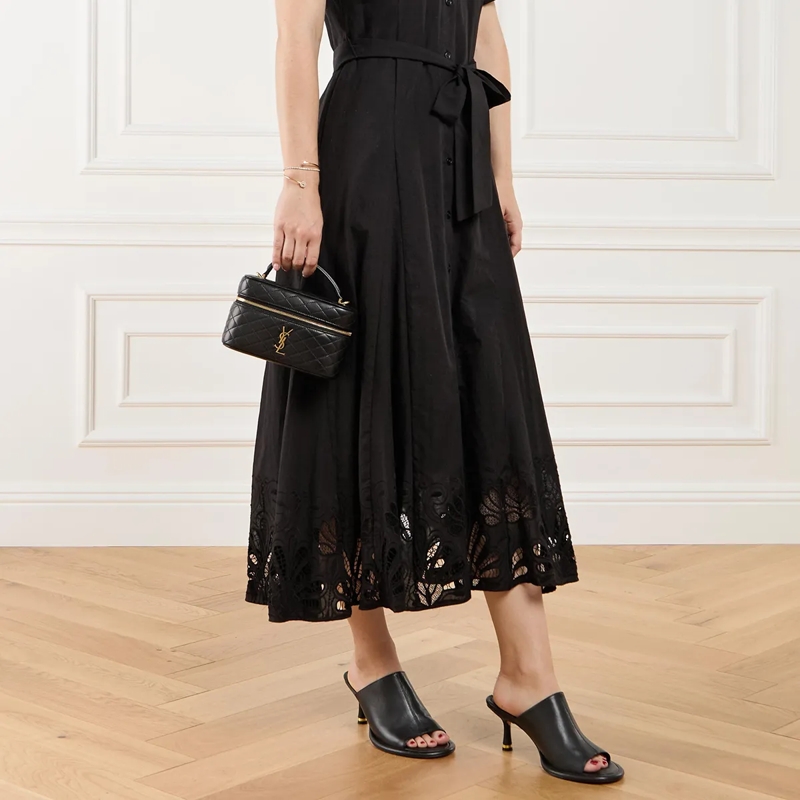 Saint Laurent Crossbody Bag Gaby Vanity Bag Black(Image 4)
