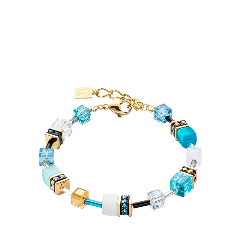 COEUR DE LION Armband GeoCUBE® Iconic Armband türkis