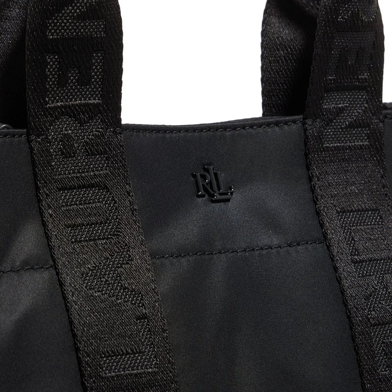 Lauren Ralph Lauren Tote Stevie Sm Tt Tote Small Black/Black(Image 9)