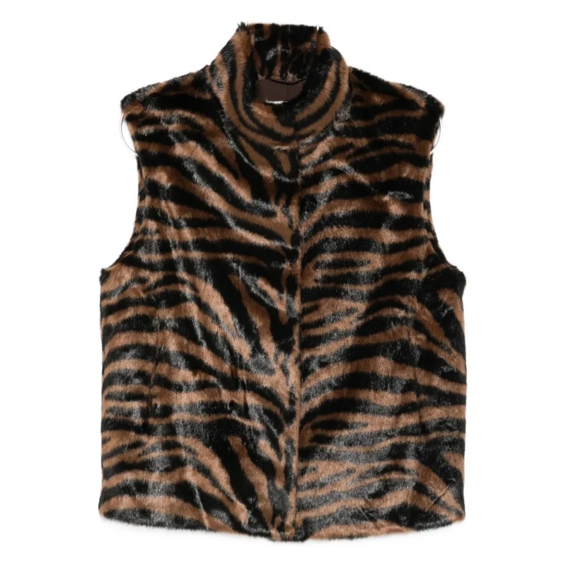 Mc2 Saint Barth  Multicolour Knitwear Jacket Black