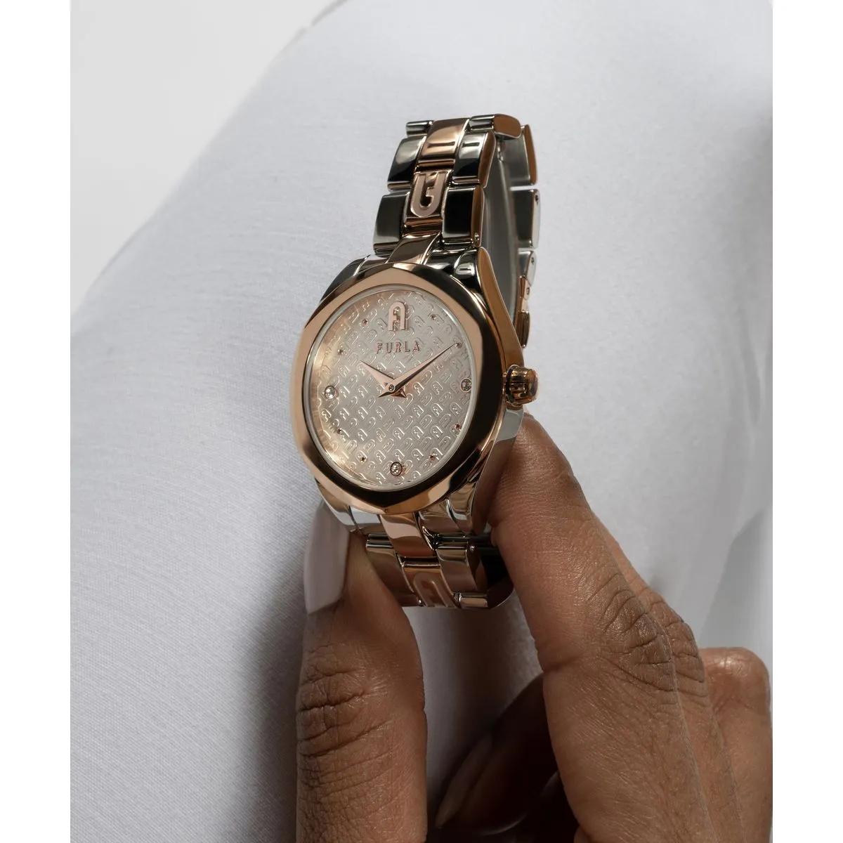 Thumbnail - Furla Uhr - Quarz-Analoguhr Furla Petite Bangle - Gr. unisize - in Rosa - für Damen