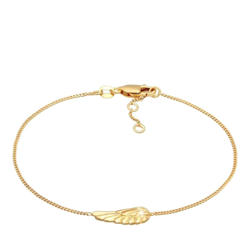 Elli Armband Armband Flügel Engel Schutz 375 Gelbgold gold
