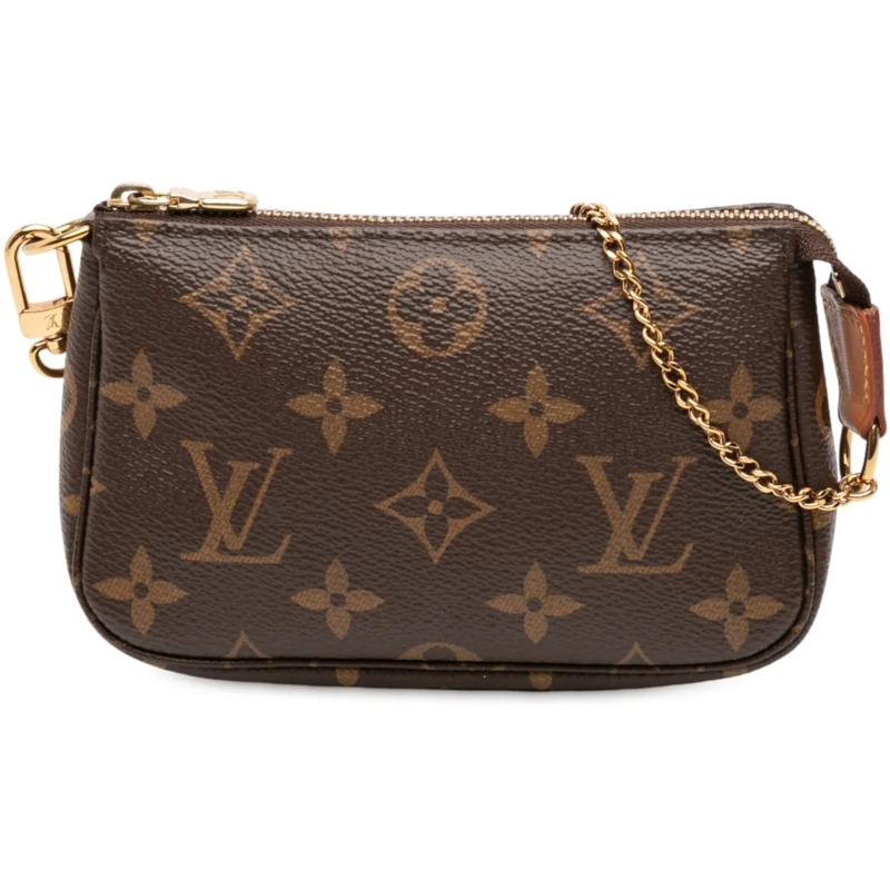 Louis Vuitton Tote Monogram Mini Pochette Accessoires braun