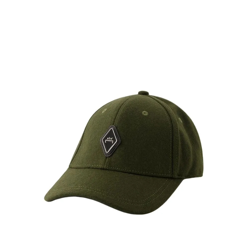 A-Cold-Wall* Hoed Diamond Cap - Wool - Khaki Green