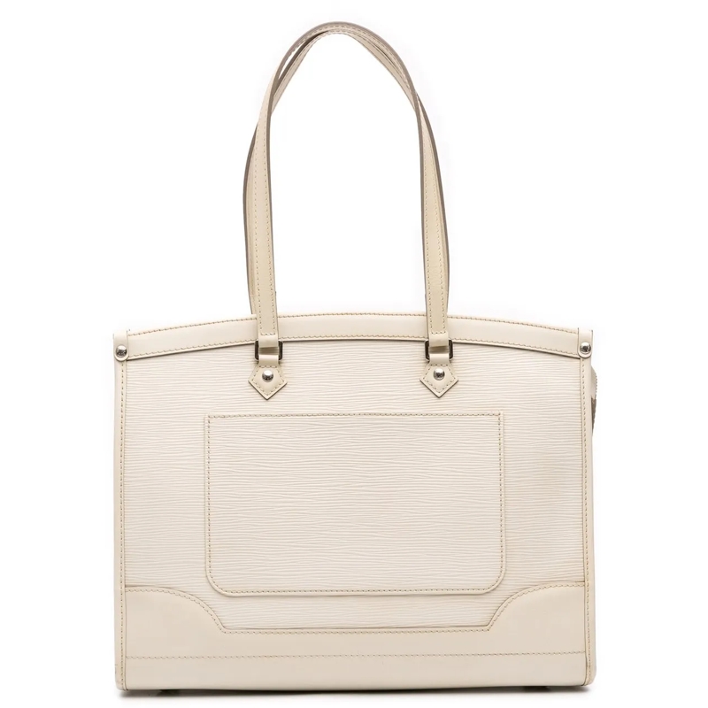 Louis Vuitton Schultertasche Epi Madeleine GM weiß