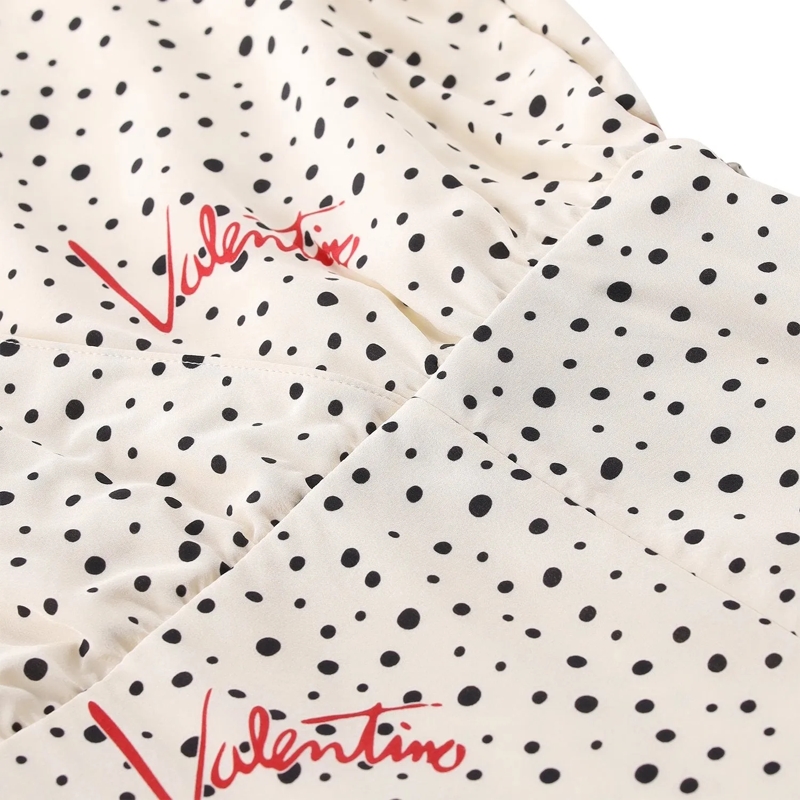 Valentino Garavani Maxikleid Maxikleid aus Seide weiß(Image 5)