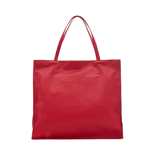 Maeden Draagtas Yumi Leather Tote Bag Red