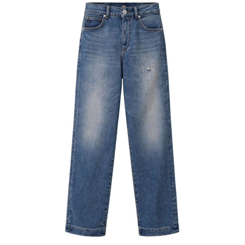 Nine In The Morning Jeans Dora Boyfriend Jeans Blue Grey