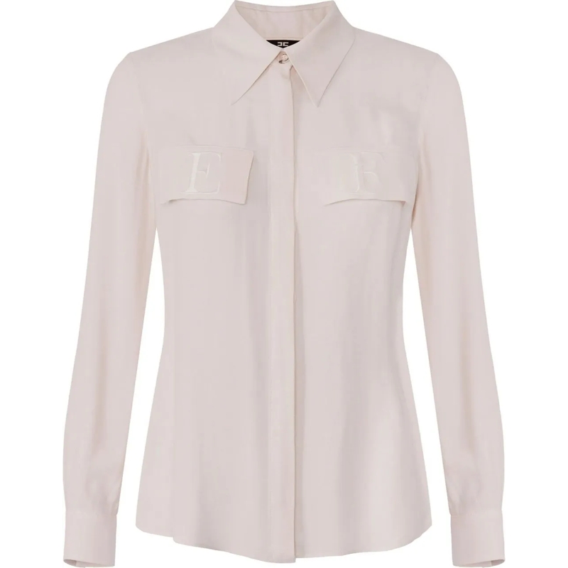 Elisabetta Franchi Chemisier Shirts White weiß