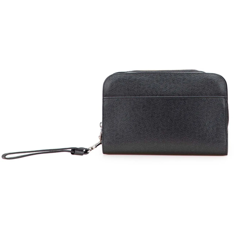 Louis Vuitton Pochette Taiga Baikal schwarz