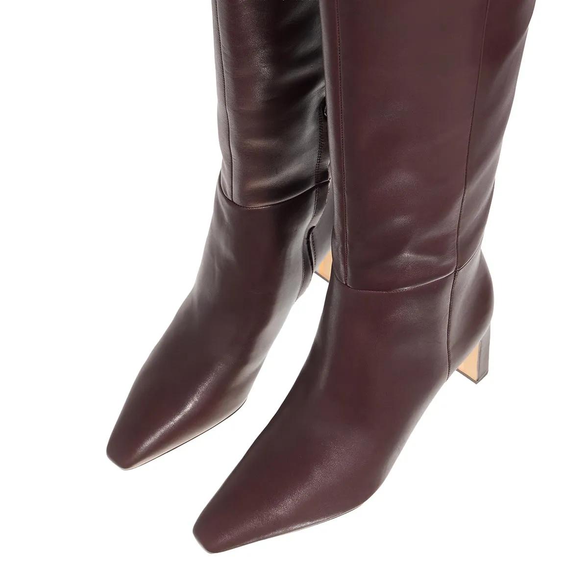 Thumbnail - Sam Edelman Stiefel - Sylvia - Gr. 38 (EU) - in Rot - für Damen