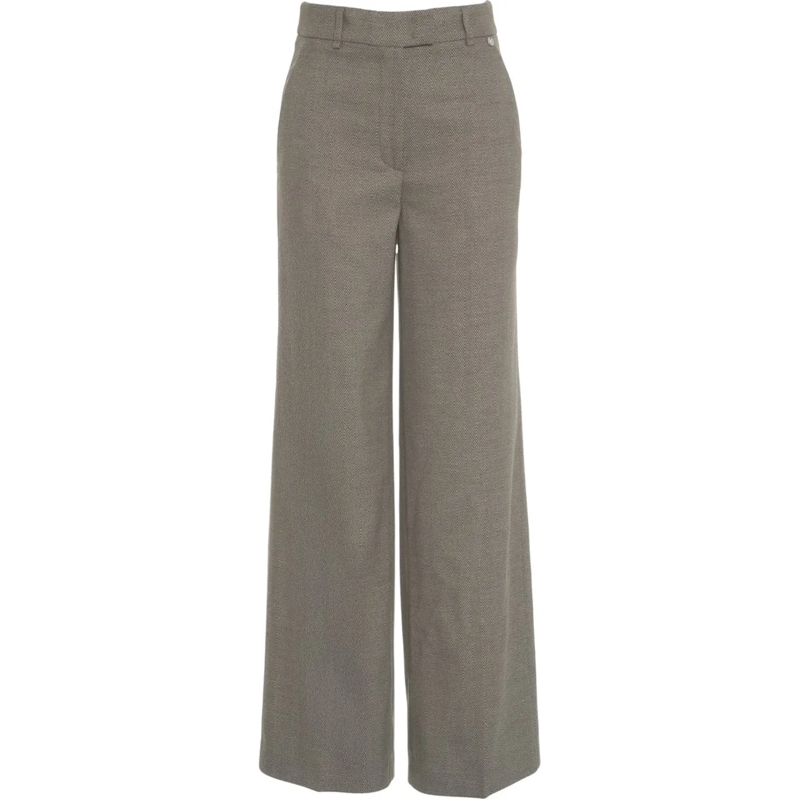 LIU JO  Pleated trousers braun