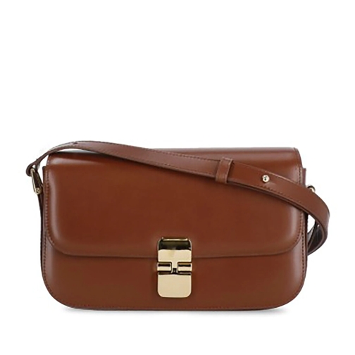 A.P.C. Schultertasche Grace Bag Brown