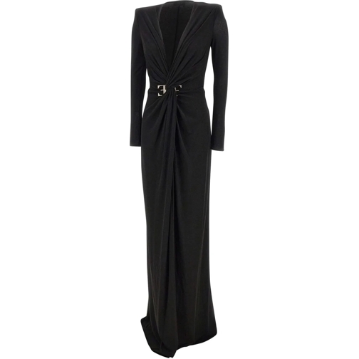 Elisabetta Franchi Midi-Kleider Dresses Black schwarz