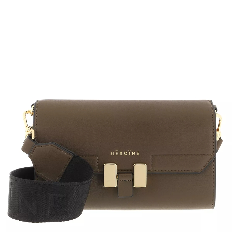 Maison Hēroïne Crossbody Bag Carrie Crossbody Dark Khaki