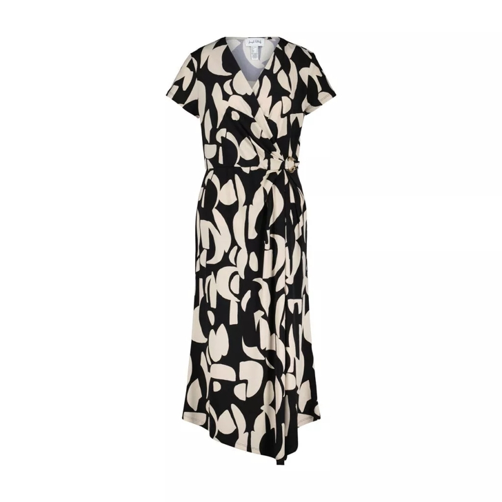 Joseph Ribkoff Midikleid mit Print 48104225997146 Schwarz