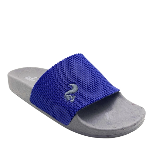 thies thies 1856 ® Eco Beach Slide vegan blue grey (W/M/ grau Slip-in skor