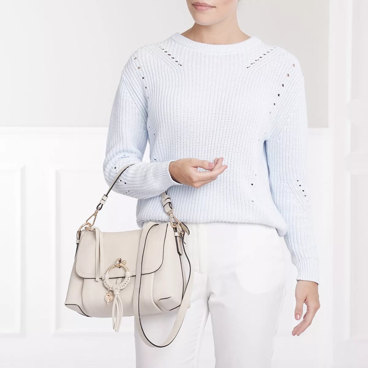 See By Chlo Joan Shoulder Bag Small Cement Beige Crossbody Bag