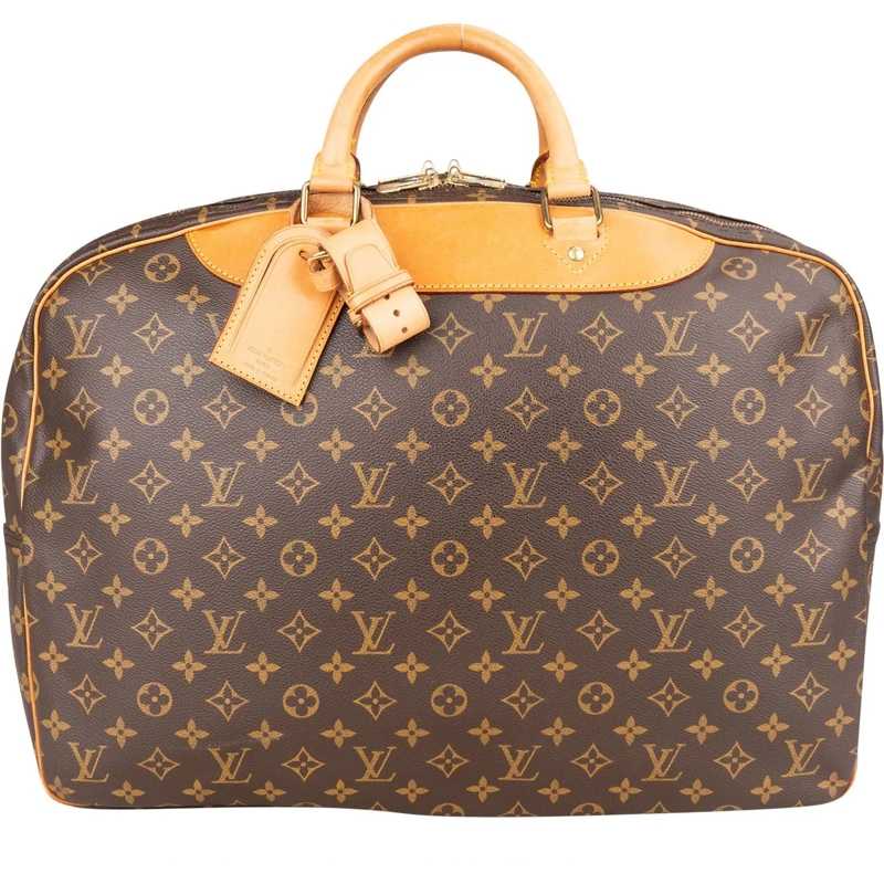 Louis Vuitton Tote Louis Vuitton Canvas Monogram Alize Travel Bag braun