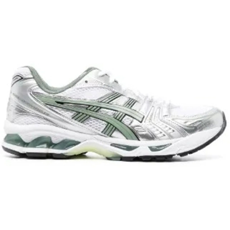 Asics Low-Top-Sneaker Contrasting Striped Sneakers With Cushioned Sole Multicolor