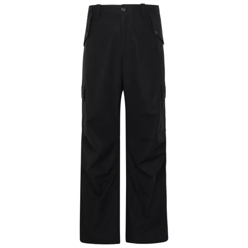 Dolce&Gabbana Black Cotton 'Cargo' Pants Black 