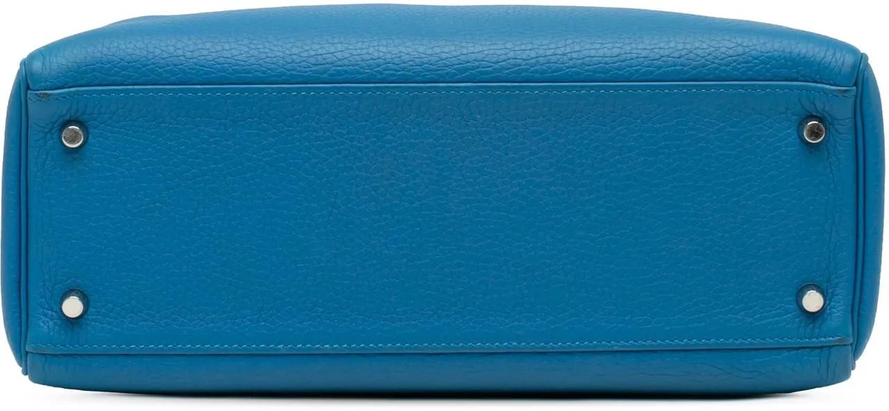 Hermès Crossbody bags 2011 Clemence Kelly II Retourne 32 in blauw