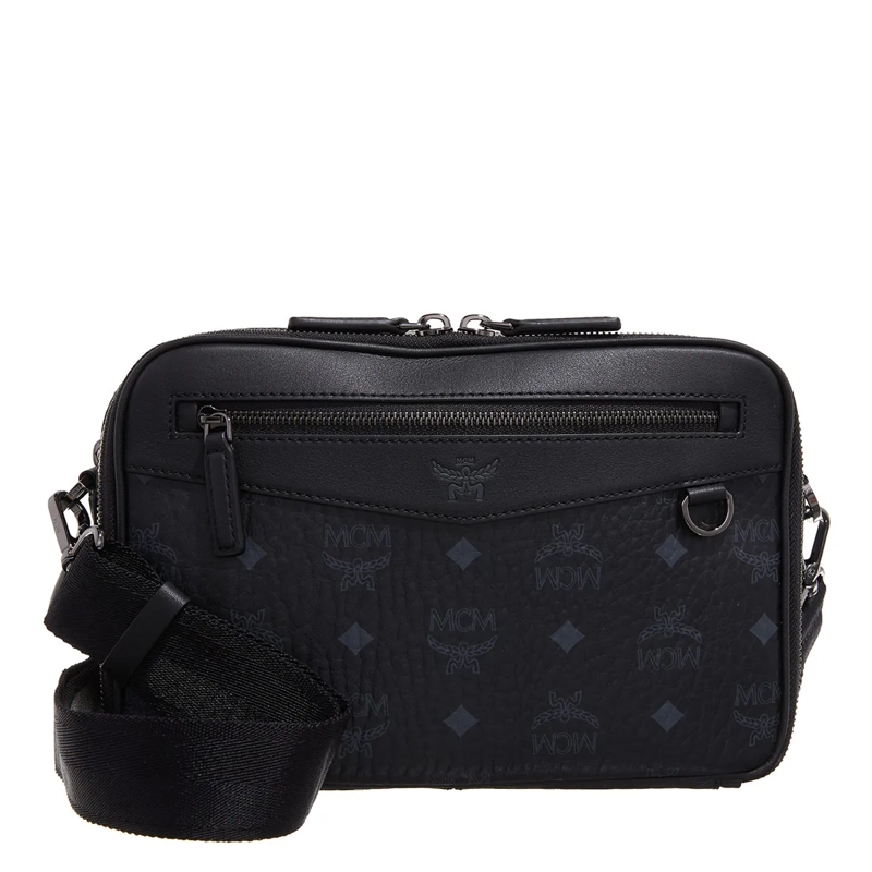 MCM Crossbody Bag Diamond Vi Crossbody Sml Bk Black
