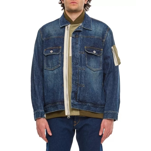 Sacai Denim Blouson Blue 