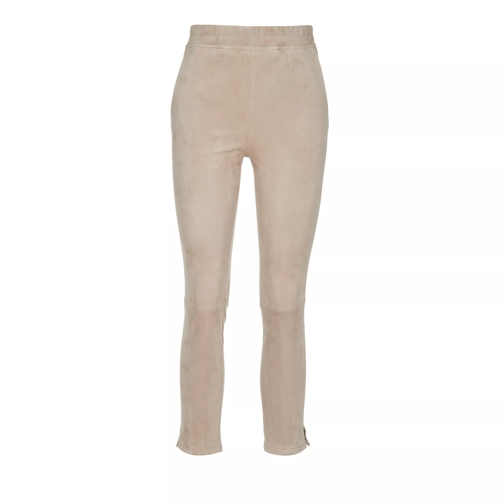 Arma NOS PROVENCE Stretch Suede Grey-Taupe Pantaloni in pelle