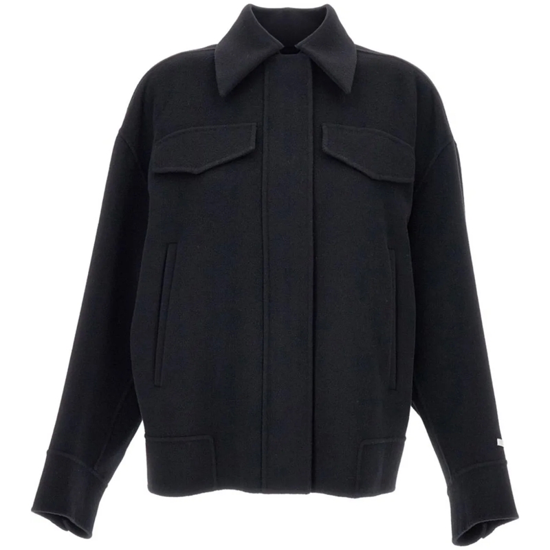 Sportmax Übergangsjacke Coats Black schwarz