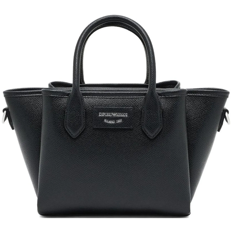 Emporio Armani Shopper Top Handle Vitello Liscio Monocolore - Top Handle  mehrfarbig