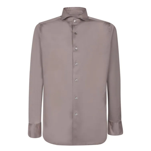 Canali Long Sleeve Shirt Grey 