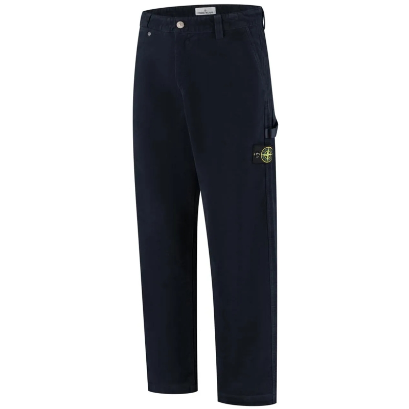 Stone Island Slim-Fit-Jeans Trousers blau