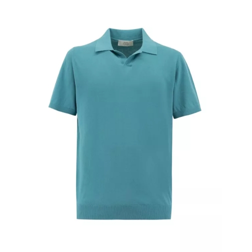 Mauro Ottaviani Classic Cotton Men's Polo Shirt Blue 