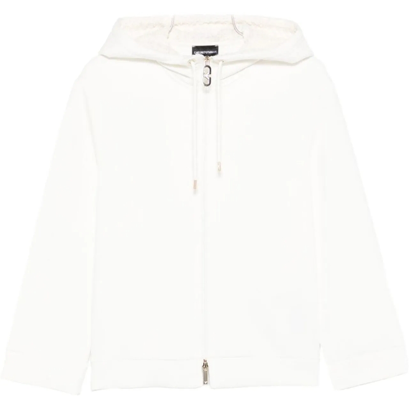 Emporio Armani Veste de transition Coats White weiß
