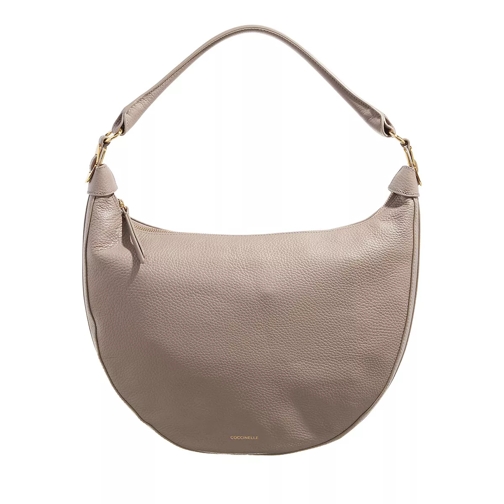 Coccinelle Sunnie Warm Taupe Hobo Bag