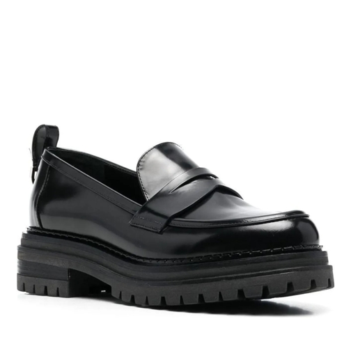 sergio rossi Mocassin Flat shoes Black schwarz