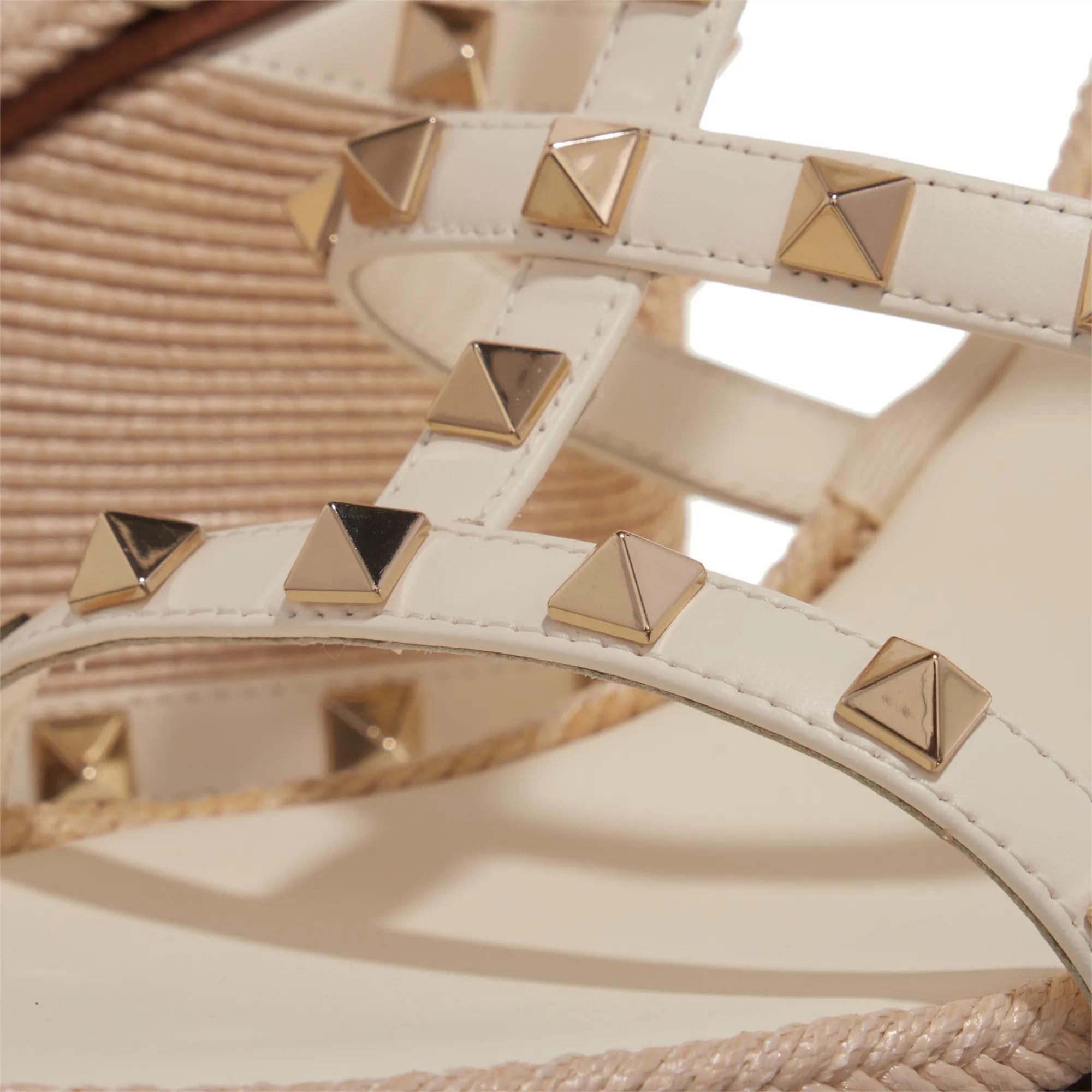 Thumbnail - Valentino Garavani Espadrilles - Wedge Espadrillas - Gr. 37 (EU) - in Weiß - für Damen