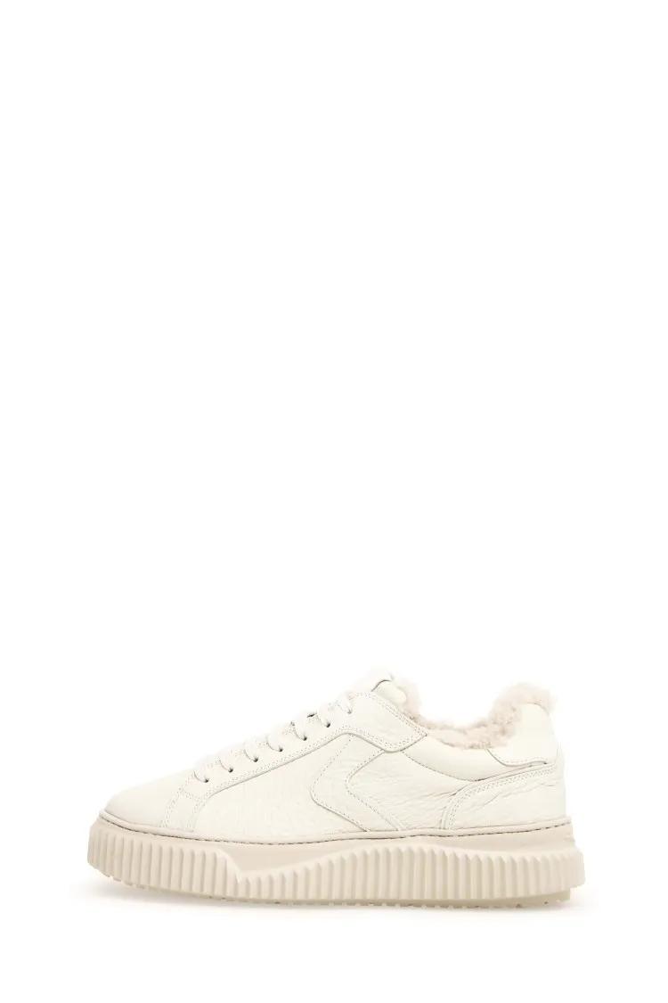 Thumbnail - Voile Blanche Low-Top Sneaker - Calfskin Sneakers With Removable Insole And Ultra- - Gr. 36 (EU) - in Weiß - für Damen
