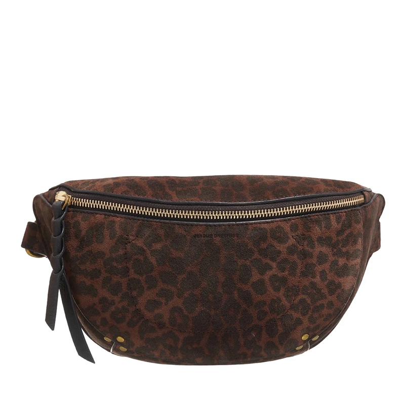 Jerome Dreyfuss Gürteltasche Lino Banane Imprime Leopard Naturel