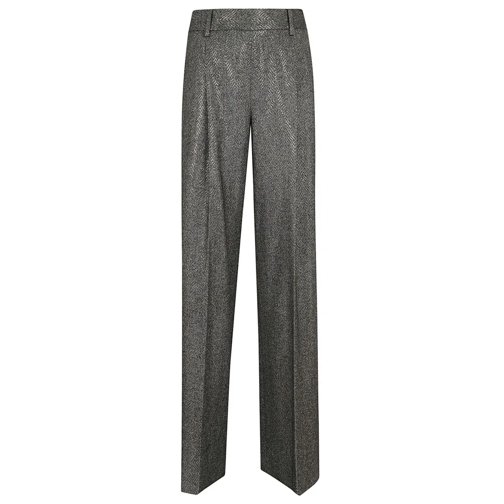 Ermanno Scervino  Tailored Cotton Trousers Grey