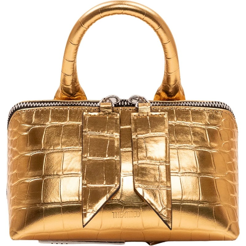 The Attico Tote Borsa Friday Mini gold