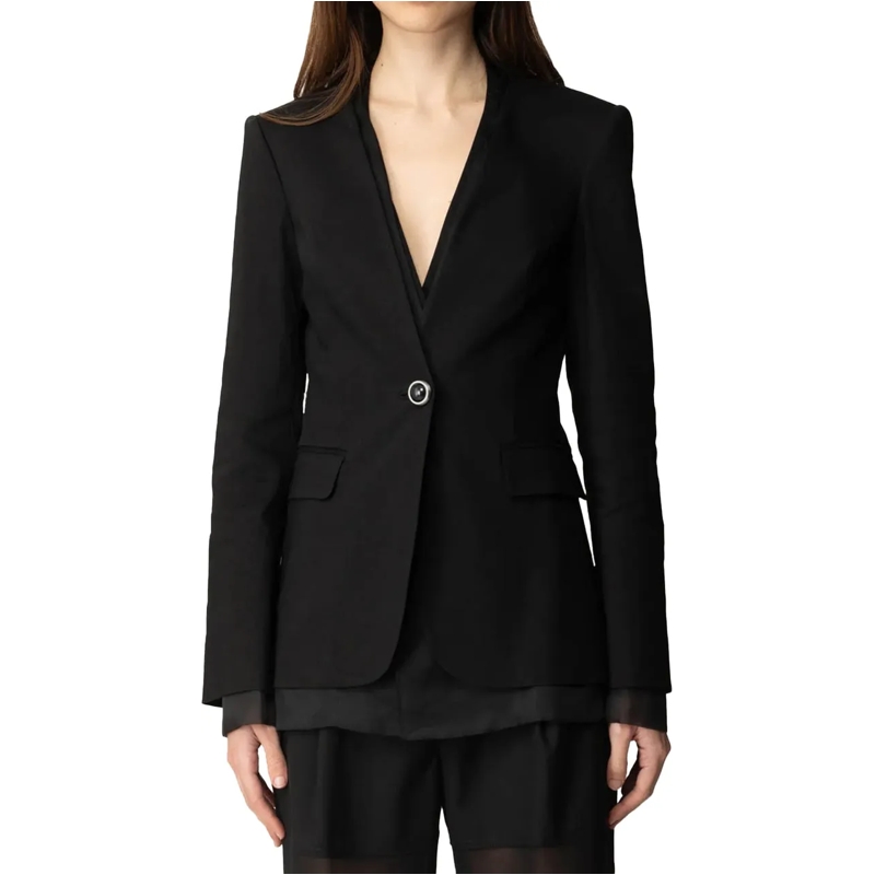 Pinko Veste de transition Jackets Nero Limousine schwarz
