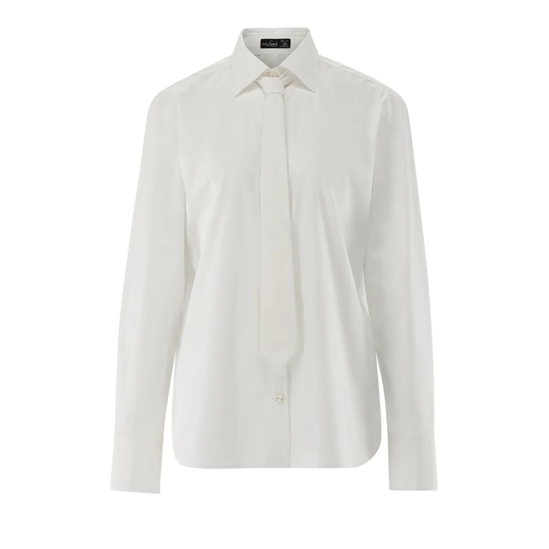VAN LAACK Bluse Bluse Modern Fit Uni weiss