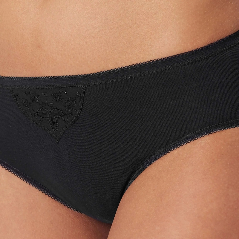 SCHIESSER  Cotton Essentials 2er Pack schwarz(Image 4)