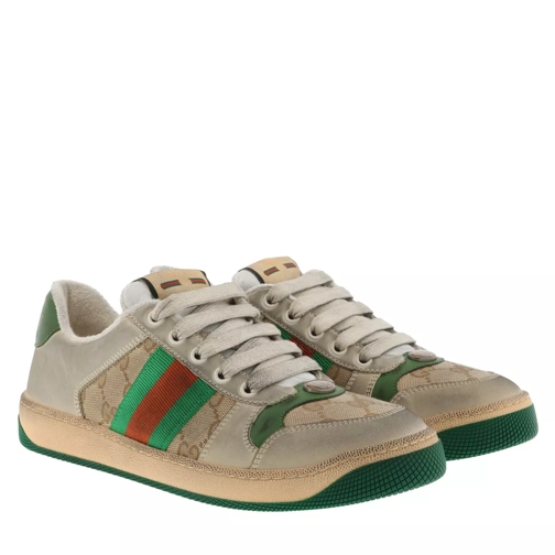 Gucci Screener Sneaker Leather New Sand lage-top sneaker